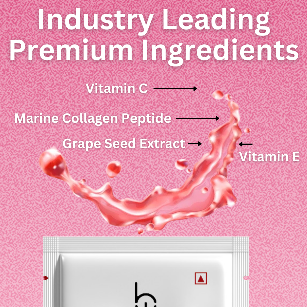 Collagen Peptide powder for Glowing | Increases Skin Hydration, Reduces Skin Damage, Supports Healthy Skin