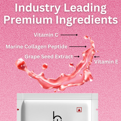 Collagen Peptide powder for Glowing | Increases Skin Hydration, Reduces Skin Damage, Supports Healthy Skin