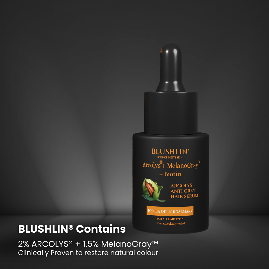 Anti grey hair serum with Arcolys® + Melanogray™ + Biotin