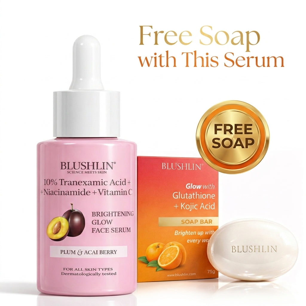Blushlin Tranexamic acid serum for melasma, pigmentation & PIE
