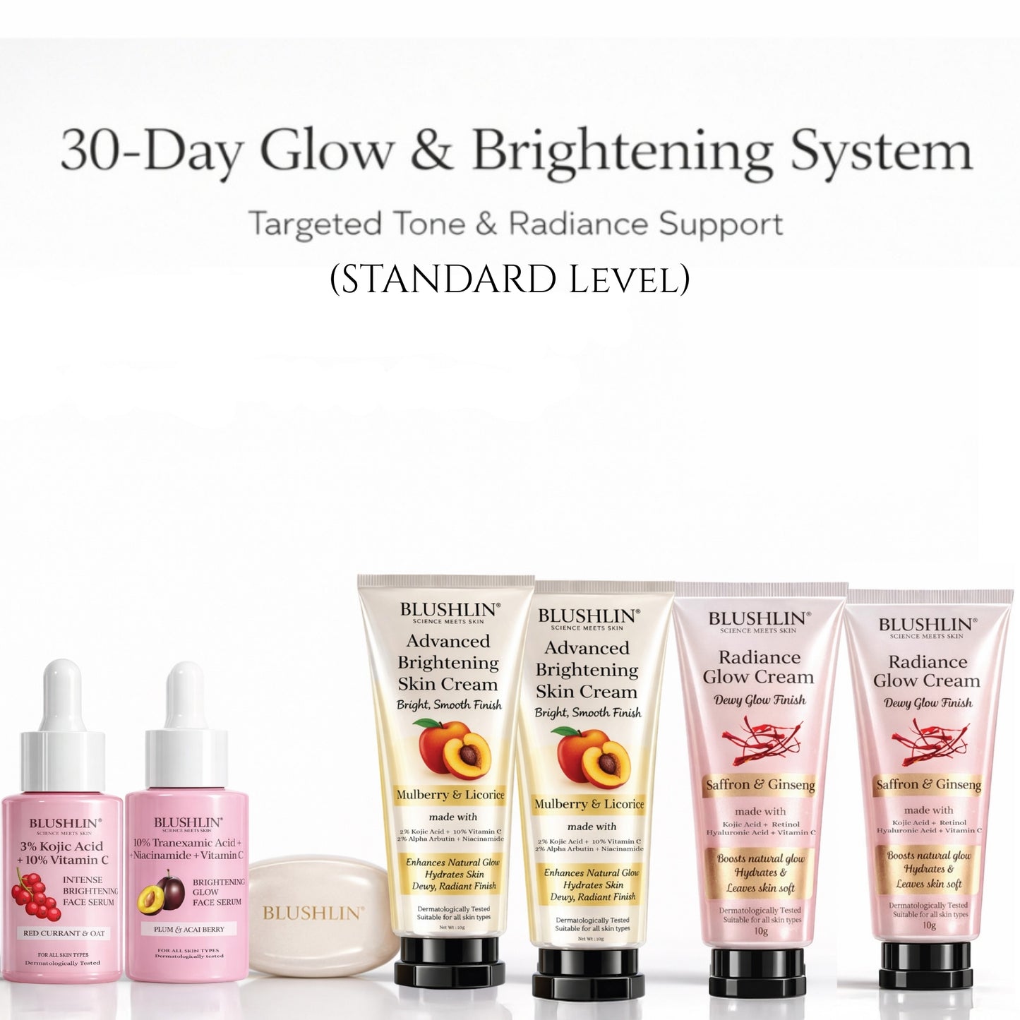 Advanced Brightening Glow System | 30-Day Inside + Outside Support