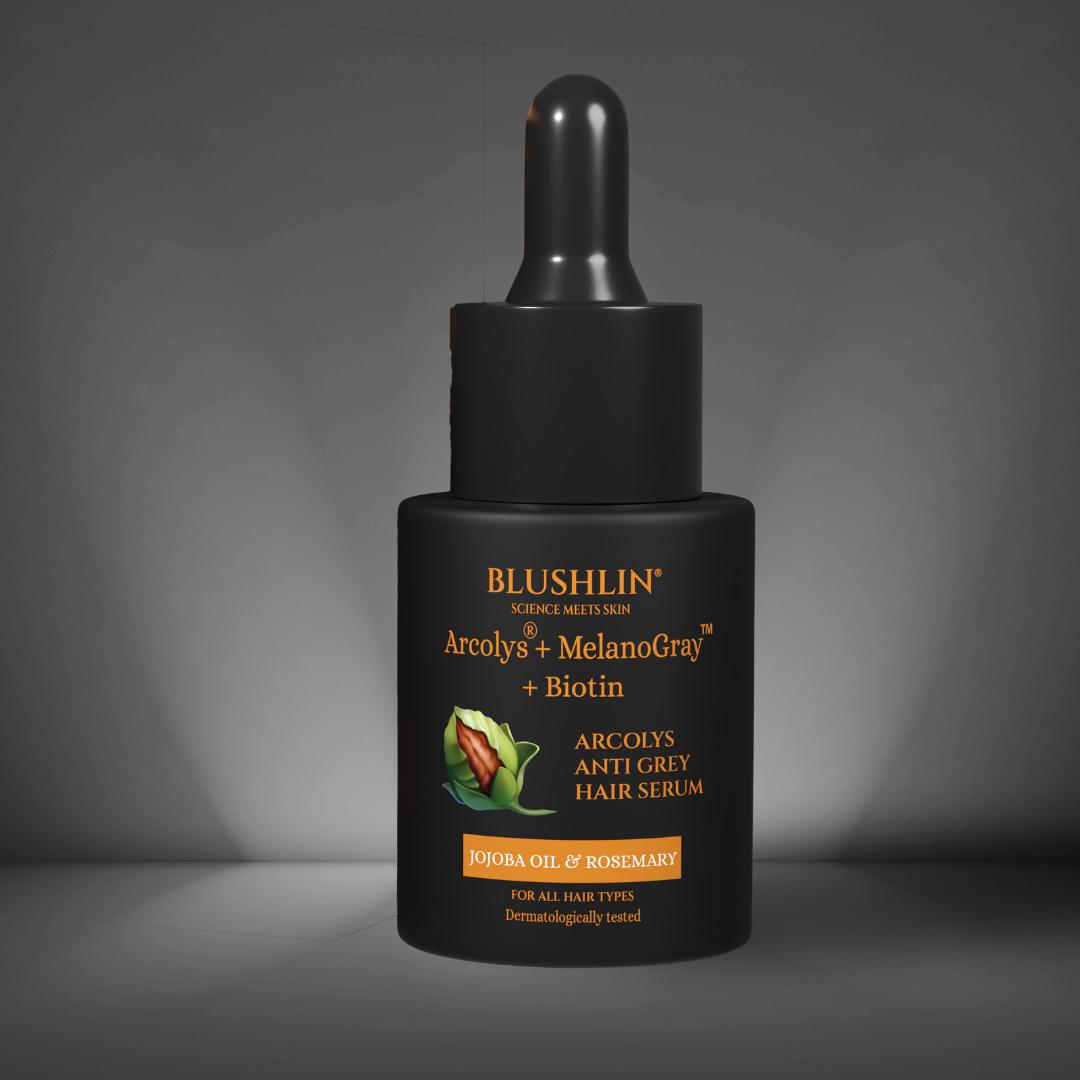 Anti grey hair serum with Arcolys® + Melanogray™ + Biotin