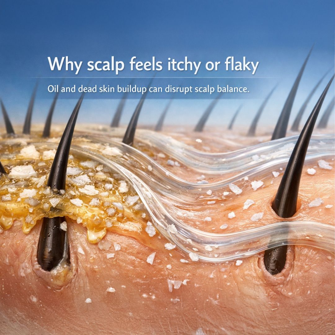 Anti-Dandruff Salicylic Acid Scalp Treatment | Clears Flakes & Scalp Buildup