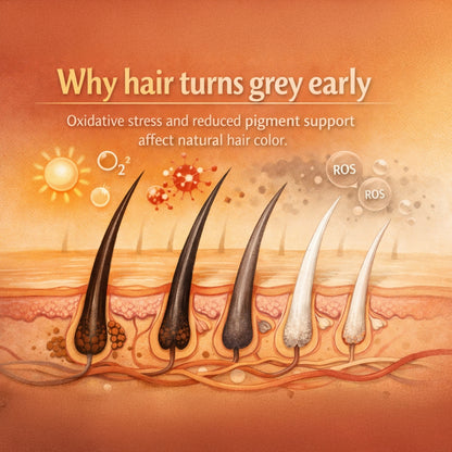 Darkenyl™ Anti-Grey Hair Serum | Helps Slow Premature Greying & Strengthens Roots