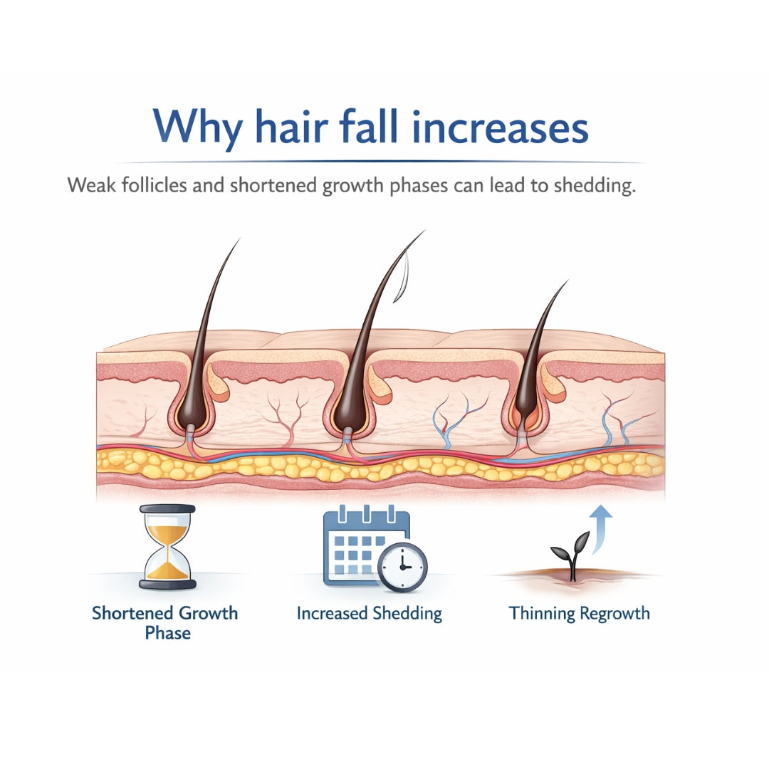 Blushlin 5% Minoxidil - Hair Growth Serum for Men | With Rosemary Oil