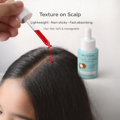 Blushlin Hair Growth Serum with Rosemary & Biotin | Strengthens Roots & Boosts Growth