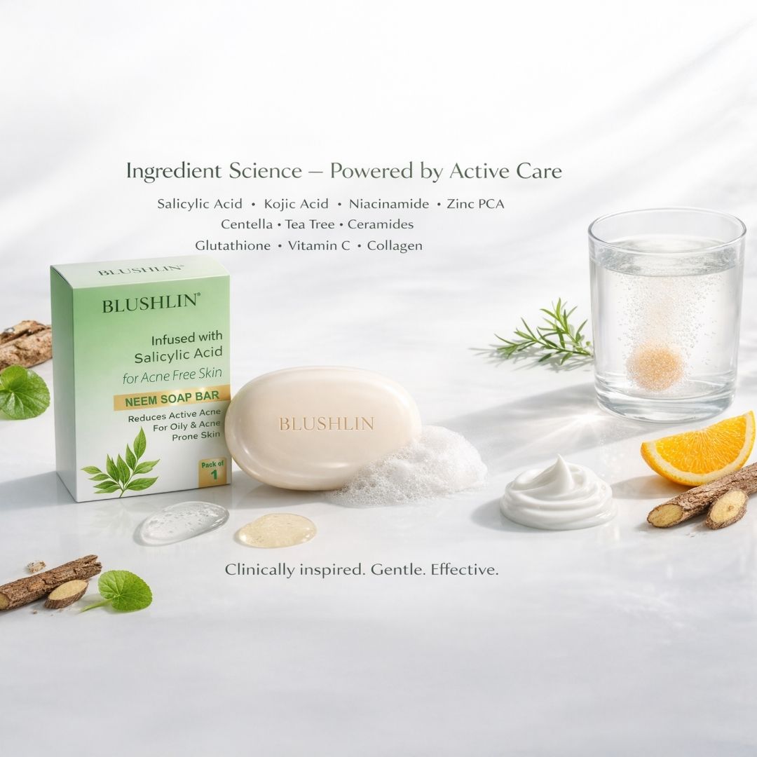 ACNE CONTROL STACK | Breakout, Oil Control & Post-Acne Mark Support | 30-Day Targeted Routine