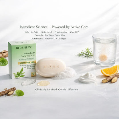 ACNE CONTROL STACK | Breakout, Oil Control & Post-Acne Mark Support | 30-Day Targeted Routine