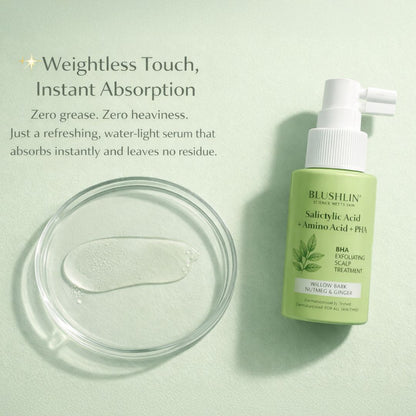 Anti-Dandruff Salicylic Acid Scalp Treatment | Clears Flakes & Scalp Buildup