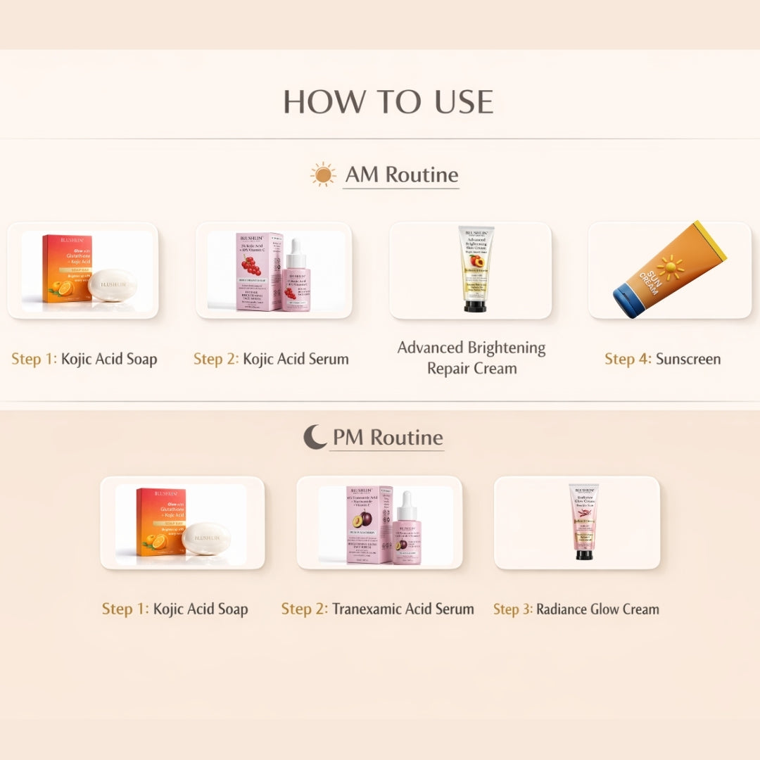 Advanced Brightening Glow System | 30-Day Inside + Outside Support