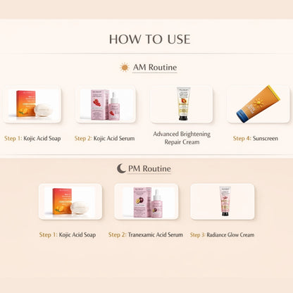 Advanced Brightening Glow System | 30-Day Inside + Outside Support