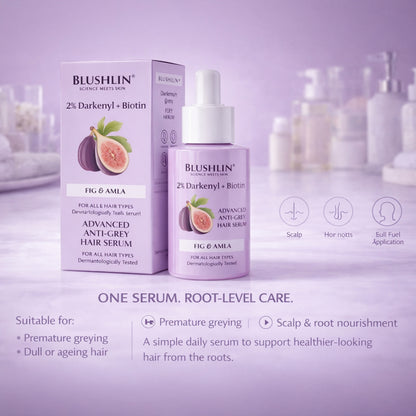 Darkenyl™ Anti-Grey Hair Serum | Helps Slow Premature Greying & Strengthens Roots